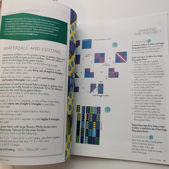 Simply Moderne Magazine Quilt #1 Premier Issue 2015 Crafts Quilting Patterns - Picture 8 of 8